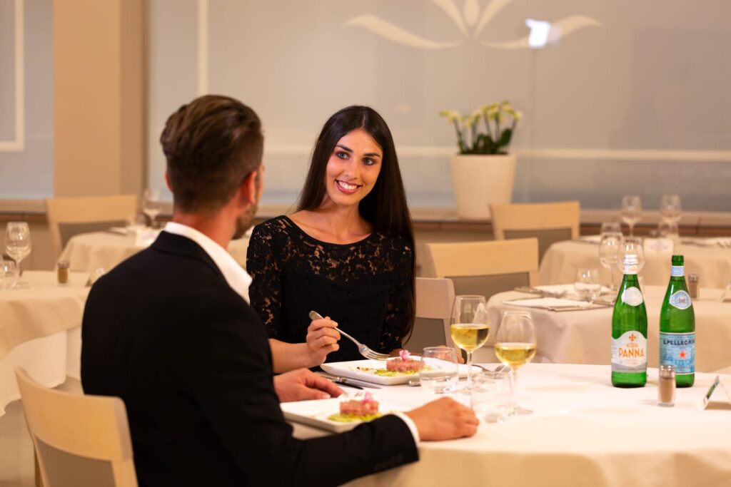 Cena romantica al ristorante Savoia.