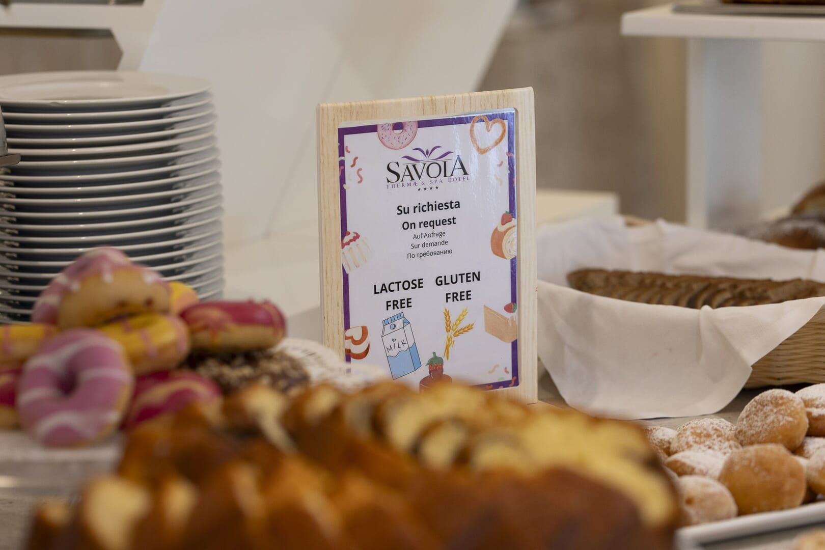 Deliziosa colazione al Savoia Therme.