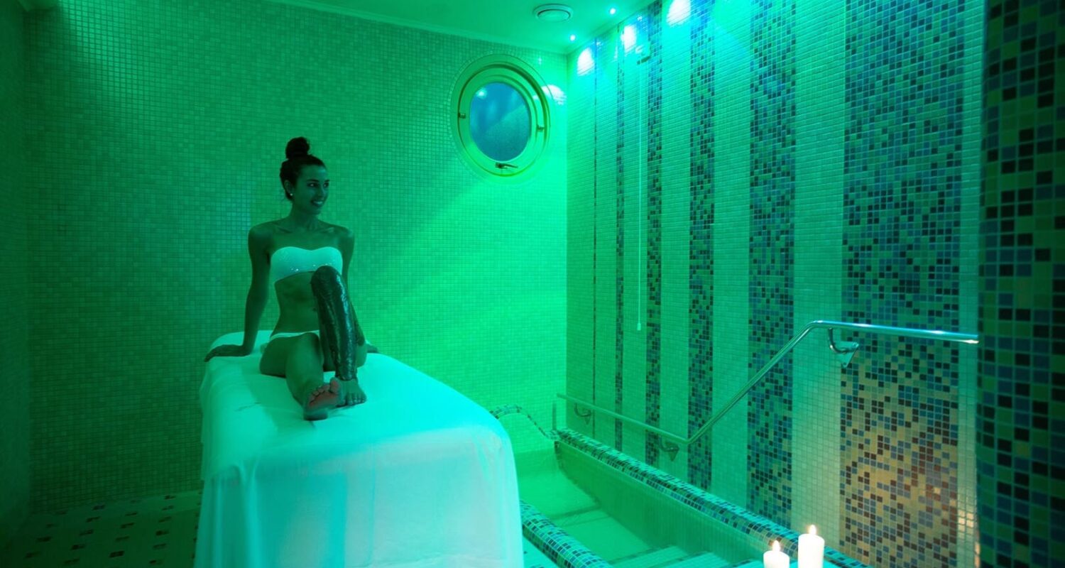 A relaxing spa area that exudes a sense of well-being.