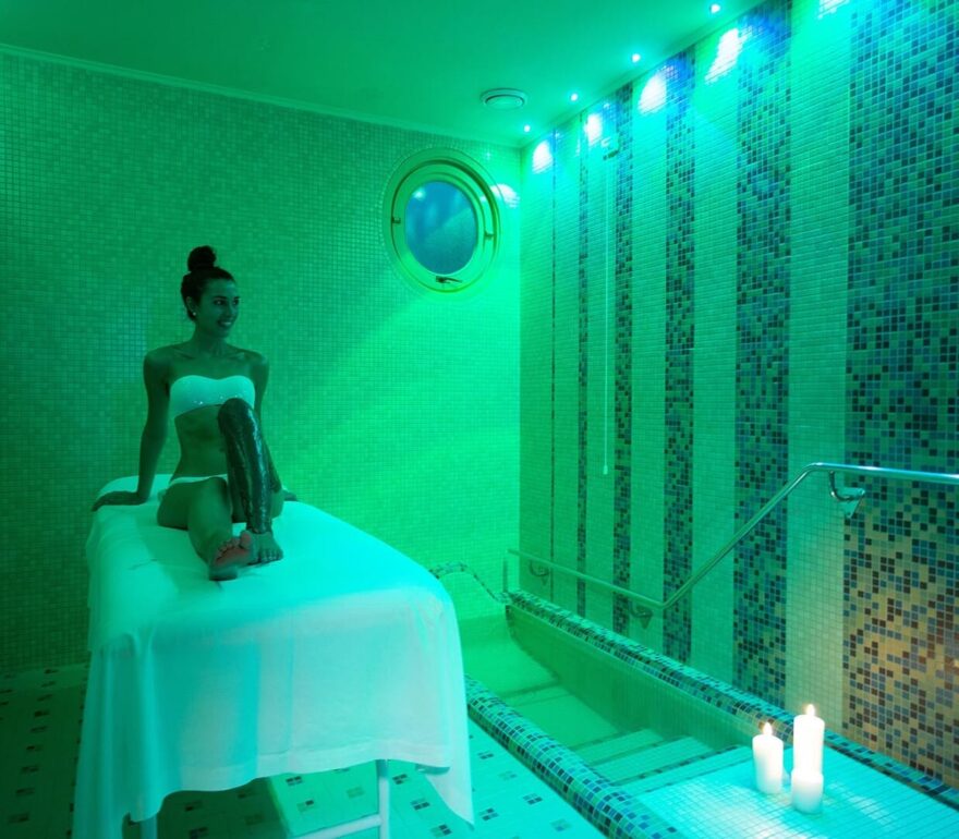 A relaxing spa area that exudes a sense of well-being.
