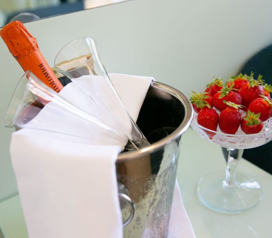 Champagne and Strawberries: Welcome to the Savoia
