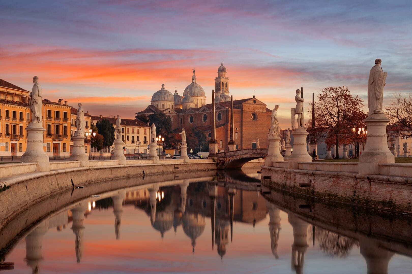 Tramonto su Prato della Valle, Padova