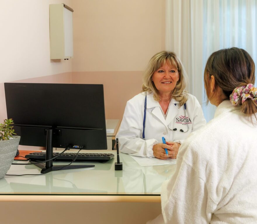 Consultazione spa all'Hotel Savoia